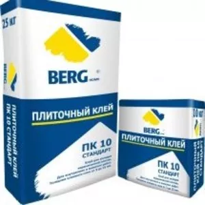 Клей плиточный BERGhome ПК 9. 25 кг Сочи