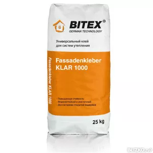 Клей фасадный универсальный BITEX FassadenKleber Klar