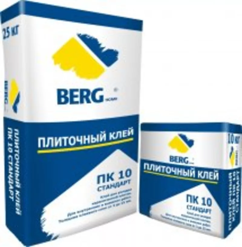Клей плиточный BERGhome ПК 9. 25 кг Сочи