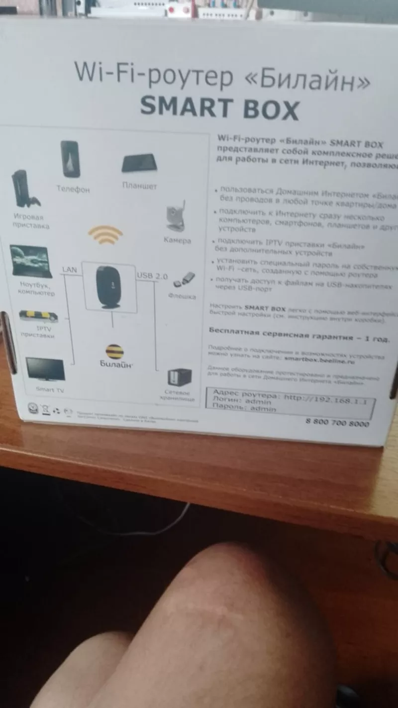 Smart box Билайн модель 5sfd54 2